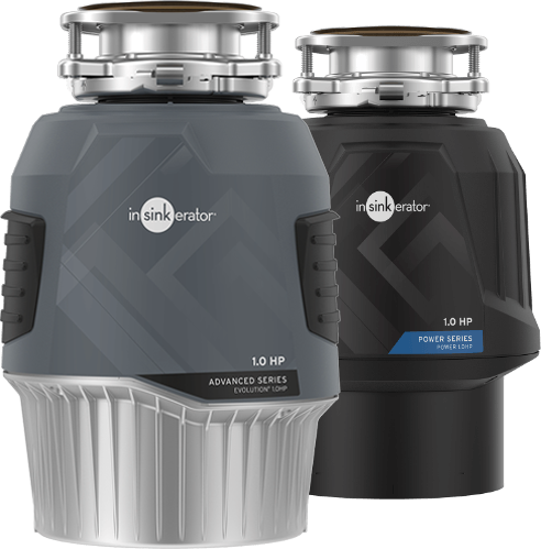 InSinkErator Food Waste Disposers with MultiGrind<sup>®</sup> Technology