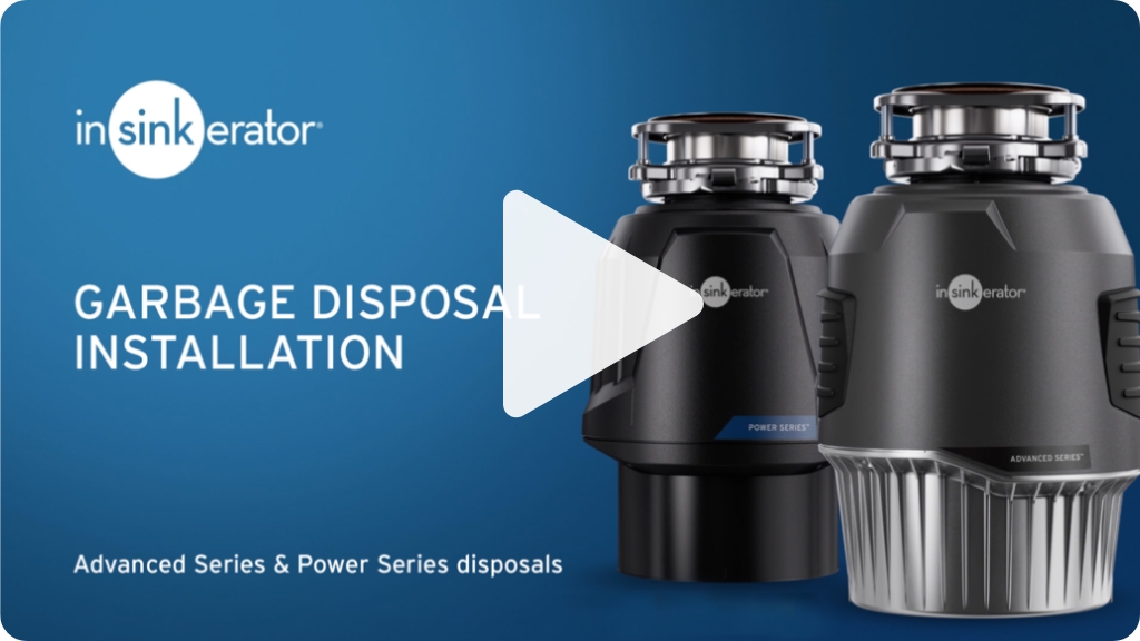 Garbage Disposal Installation Video