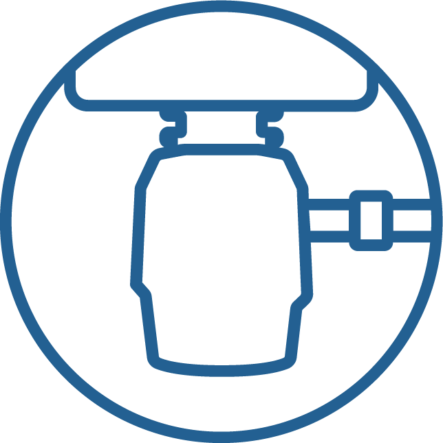 Complete plumbing connections